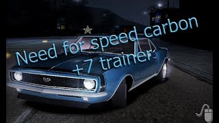 Need for speed carbon +7 trainer - How to download and use