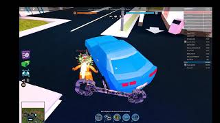 Rocket launcher showecase in roblox jailbreak Gone Wrong