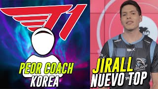 SKT T1 CONTRATO AL PEOR COACH DE KOREA || JIRALL SERÁ EL NUEVO TOP DE ISG Y PRECIOS ROPA DE LOL!