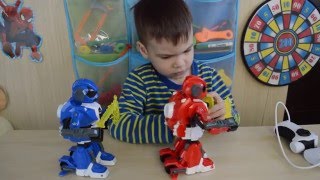 Игрушки для детей. Битва роботов.(Роборинг)