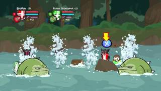 Прохождение игры Castle Crashers со Старым Проходняком № 4 Чёрный босс