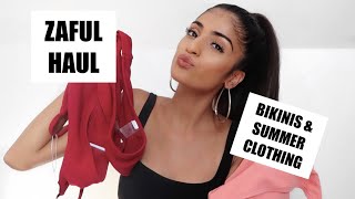 HUGE ZAFUL SUMMER BIKINI & CLOTHING HAUL!!  Kim Mann