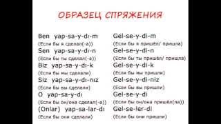Аффиксы SE/SA и условное наклонение в турецком языке