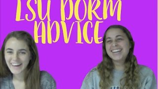 LSU DORMS | how we chose and how the process goes