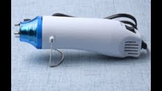 Мини тевмо фены HOT AIR GUN 220 v 300 w черного и белого цвета в AliExpress