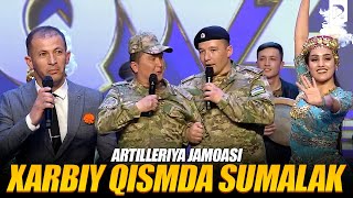 QVZ 2023 | Artilleriya jamoasi - Xarbiy qismda sumalak