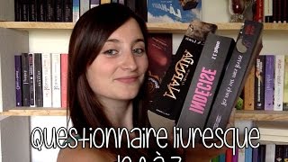 QUESTIONNAIRE LIVRESQUE DE A A Z