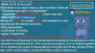 I Got UnBanned?! | GrowTopia!
