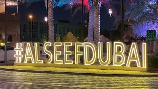 An evening in Marsa Al Seef | Dubai Shopping Festival | Fire works