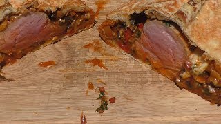 Schweinefilet im Pizzateig "184"- BBQ Freunde Grillroulette 13