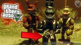 ГТА 5 МОДЫ! ПСИХИ ИЗ OUTLAST 2 ПОХИЩАЮТ АНИМАТРОНИКОВ FNAF! ВИДЕО ОБЗОР МОДОВ GTA V! GTA 5 MODS #224