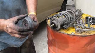 Amortiguador delantero aveo / Aveo front shock absorber replacement