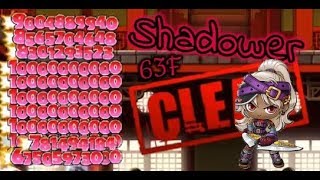 TMS新楓之谷 愛麗西亞 暗影神偷 新武陵道場63層通關  Maplestory Shadower Clear Dojo 63F