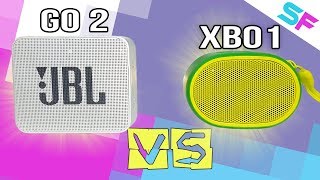 Sony SRS-XB01 vs JBL Go 2 Sound Test - The Two Smallest Speakers