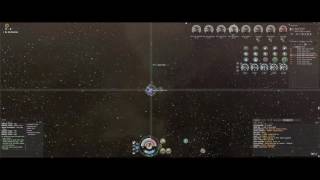 Eve online - Blood Raider Gate Haven with Supercarrier