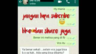 Chat wik wik terbaru|cwe buka-bukaan pap tt||menyadarkan psk part1