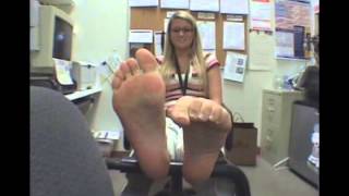 White Girl's soles...