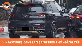VinFast President BỆ VỆ lăn bánh trên phố - Đẳng cấp SUV đầu bảng thương hiệu Việt |Yêu Xe|