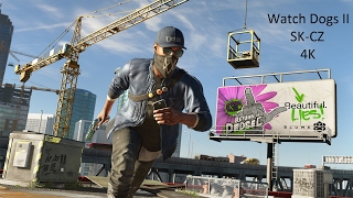 Watch Dogs 2 4K gameplay SK-CZ i7 gtx 1070 g1 16gb