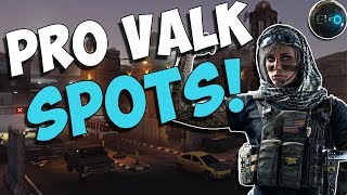 Best Pro Valkyrie Cam Spots!-Rainbow Six Siege-BORDER Ep4!