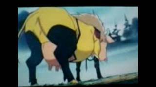 Cow Mouse Kuh Maus suck udder teat