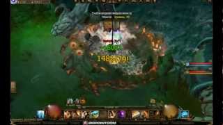 Drakensang gorga hard solo + bug with spiders