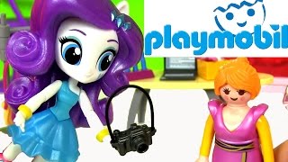 Май Литл Пони Мультик! Рарити подбирает наряд подруге Playmobil Fashion Boutique Девушки Эквестрии