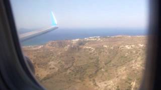 Enter Air (B737-800) full landing at Kos