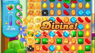 Candy Crush Soda Saga Level 1445 first try