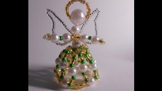 ОБЪЕМНЫЙ АНГЕЛОЧЕК ИЗ БИСЕРА. /   Volumetric ANHELOCHOK bead.