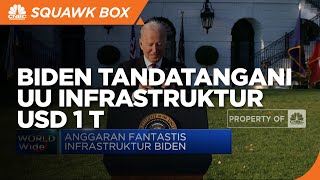 Biden Tandatangani UU Infrastruktur USD 1 T