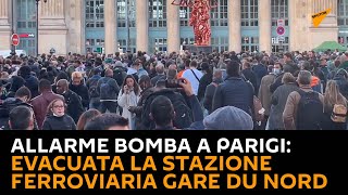Allarme bomba a #Parigi: evacuata la stazione ferroviaria Gare du Nord