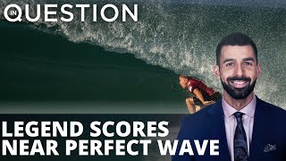 WATCH: 49-year-old surfing legend scores near perfect wave
