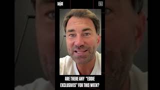 Eddie Hearn Just Loved Having His Nostrils Done At The Barbers #shorts