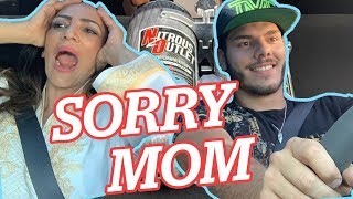 Mi mamá reacciona a corvette de 1000hp!!!!