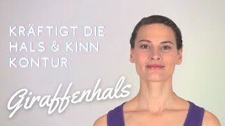 GIRAFFENHALS / Gegen ein Doppelkinn und für eine kräftige Hals-Kinnkontur.