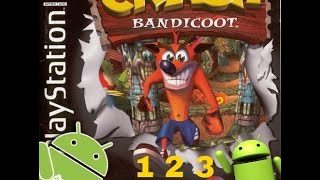 Обзор игры crash bandicoot 1,2,3 части,на эмулятор Epsxe android.