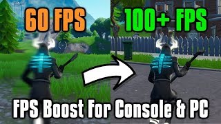 Boost Your FPS On PC & Console! - Fortnite Optimization Tips & Tricks