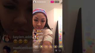 Therealkylesister(Ari) On Live Talking About The Plane Accident That Happen On Her Way To Jamaica ?