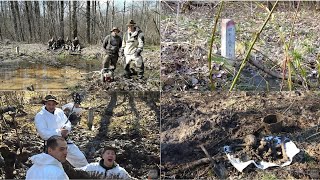 ☆ Раскопки в опорнике "мертвой головы". 3 солдата - 3 медальона. Фильм о вахте памяти 2017 #5/WW2