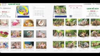 Mẫu lịch để bàn đẹp nhất 2016   Mẫu lịch để bàn Độc Quyền
