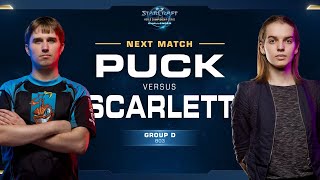 Scarlett vs puCK ZvP - Group D Winners - WCS Challenger NA Season 2
