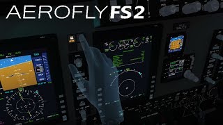 Aerofly FS 2 VR - King Air C90 GTx, 30 minute flight, Oculus Touch controls