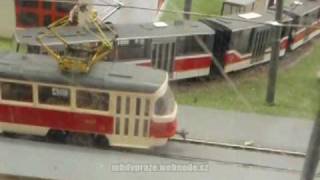 Tramvajoví modeláři v Podbabě