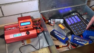 Зарядное устройство для Lipo аккумуляторов SKYRC RS16 180W и блок питания SkyRC eFuel 30A 540W