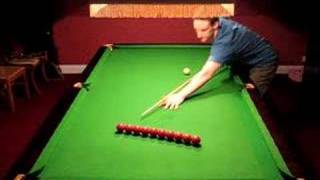 Ten Ball Machine Gun Snooker Shot