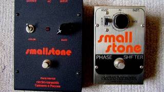Electro Harmonix Small Stone phaser battle - US vs. Sovtec