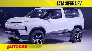 Auto Expo 2020 - Tata Sierra - Exclusive Walkaround with Pratap Bose | Autocar India