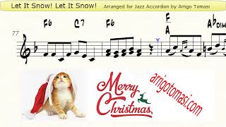 Let It Snow! Jazz Accordion Sheet Music
