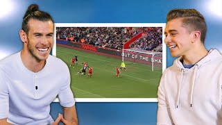 Gareth Bale Reacts to Best Goals in Sidemen Football Matches